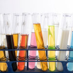 colorful chemicals in test tubes