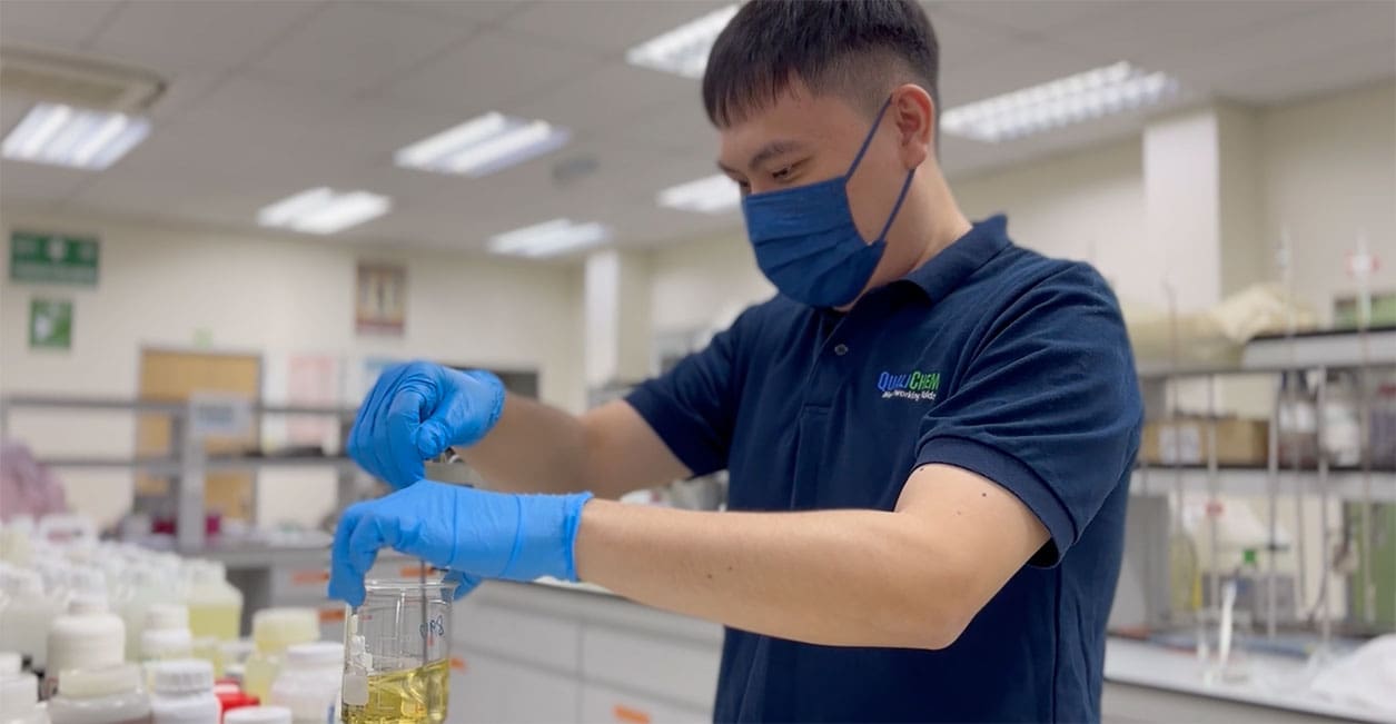 Image of lab at QualiChem Malaysia